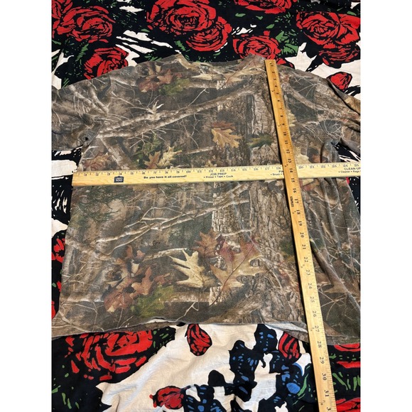 RealTree Camo Long Sleeve T-Shirt Mens XL All Over Print Hunting Fishing Tee vtg - Picture 5 of 5